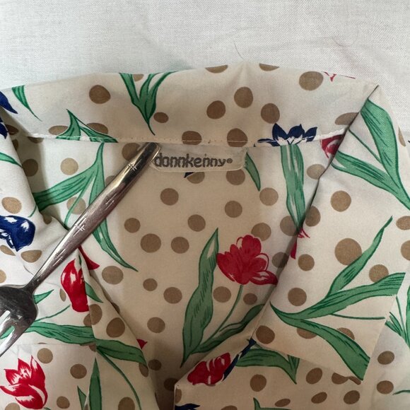Vintage Donnkenny Tulip Blouse, XL - Picture 3 of 4